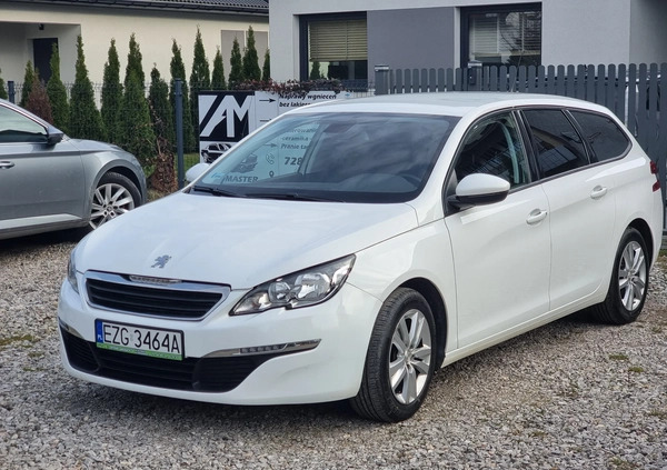 Peugeot 308 cena 33500 przebieg: 232000, rok produkcji 2017 z Łódź małe 211